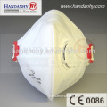CE Certified FFP1D Mesh Shell Mask Respirator with one way valve
